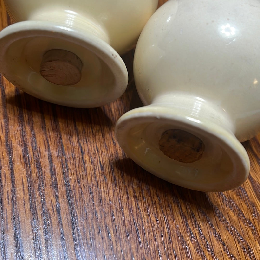 Fiesta Vintage Salt and Pepper set in Ivory