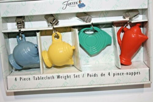 Fiesta Copco Tablecloth Weights - HTF