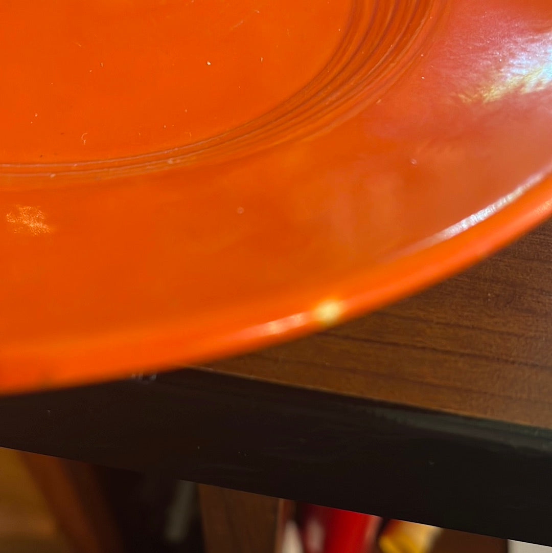 Vintage Fiesta Harlequin Large Red Platter