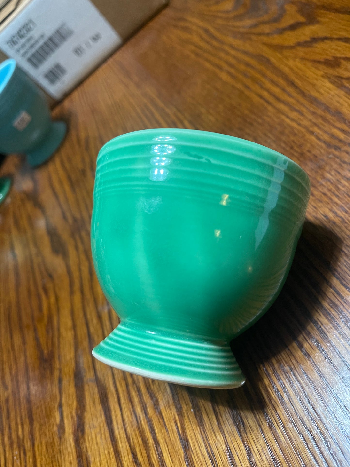 Vintage Fiesta Green Egg Cup