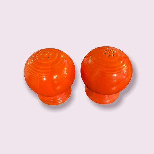 Fiesta Vintage Salt and Pepper set in Red