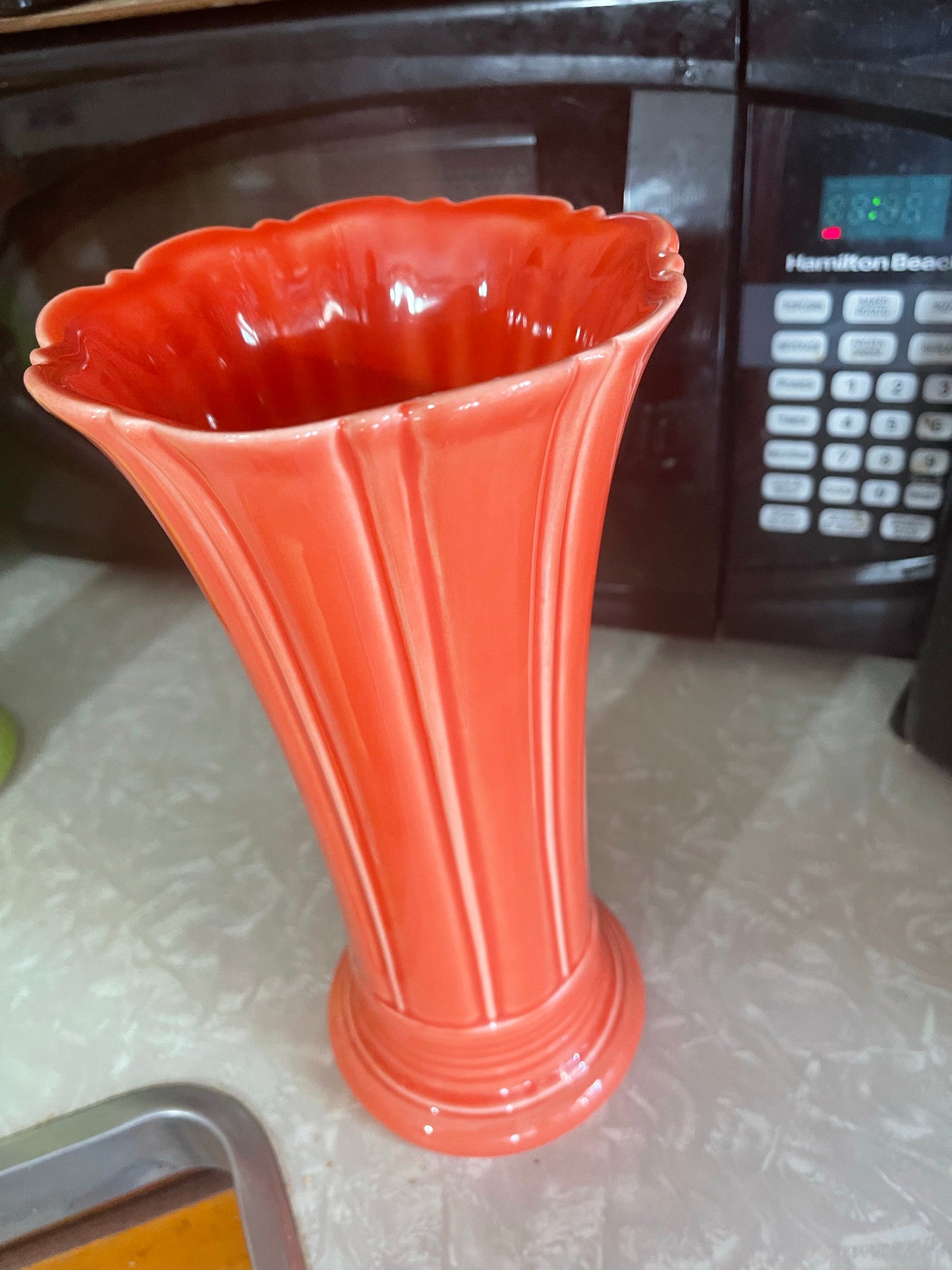 Fiesta Persimmon 9 1/2” Vase