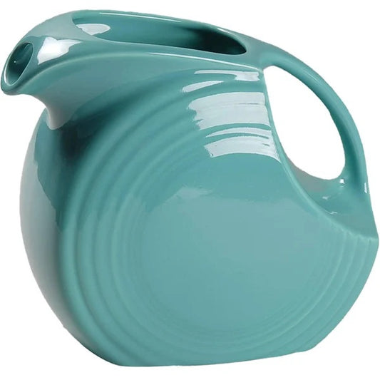 Fiesta Disk Pitcher in Turquoise