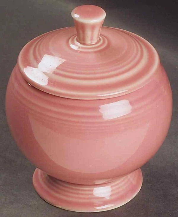 Fiesta Individual Sugar Bowl in Rose