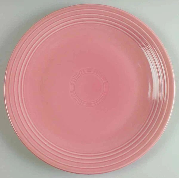 Fiesta Chop Plate 12" in Rose