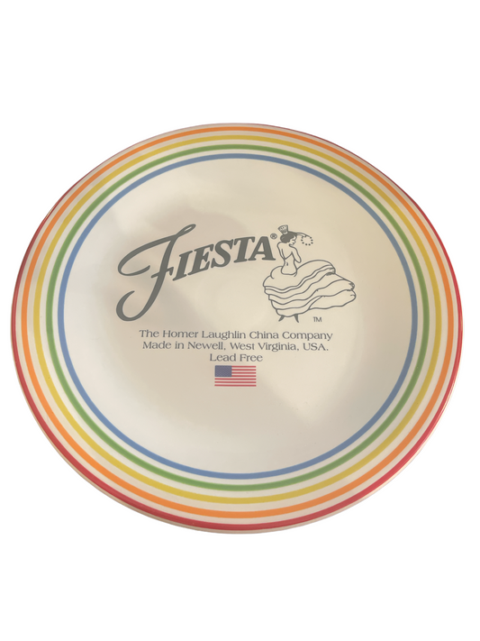 Fiesta Signauture lines Dinner Plate 10 1/2"