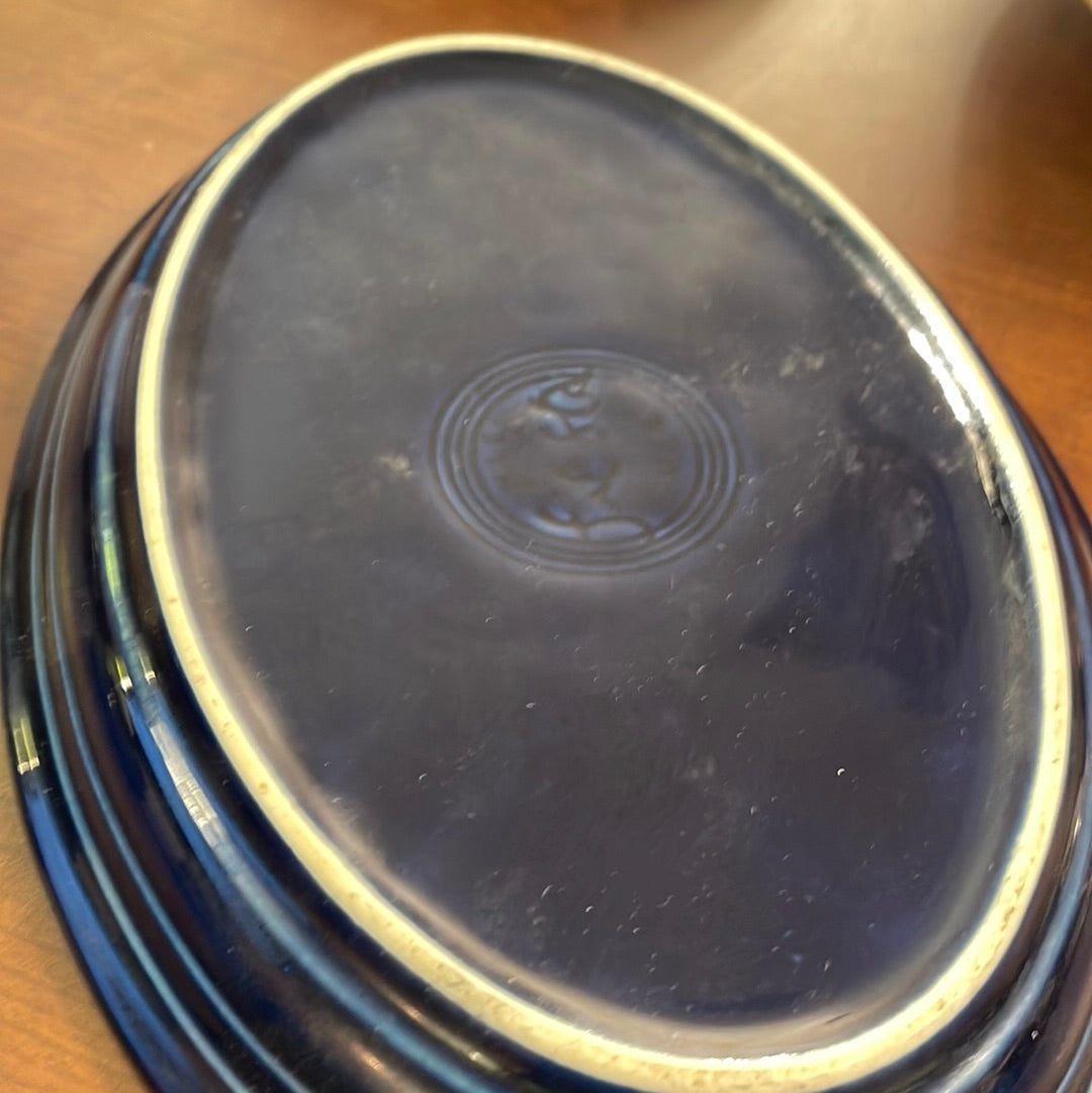 Fiesta Small Cobalt Platter 9 1/2"