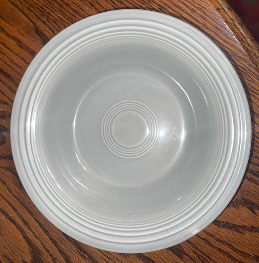 Fiesta Vintage Deep Plate in Grey
