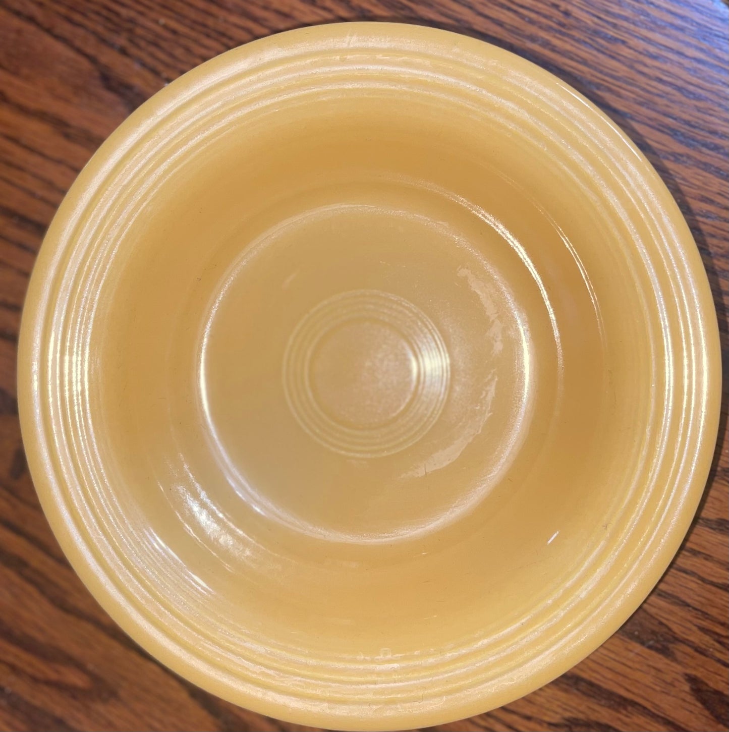 Fiesta Vintage Deep Plate in Yellow