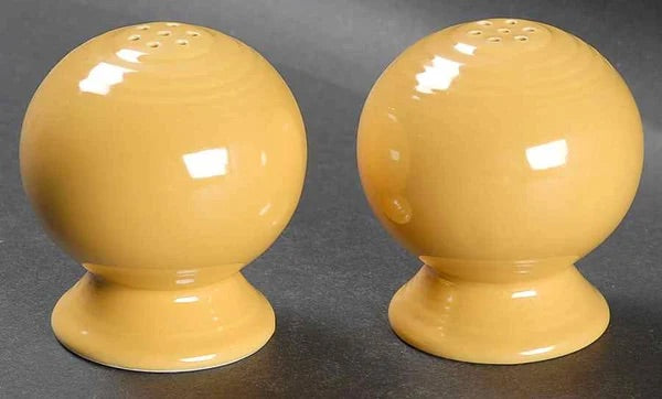 Fiesta Vintage Salt and Pepper set in Yellow