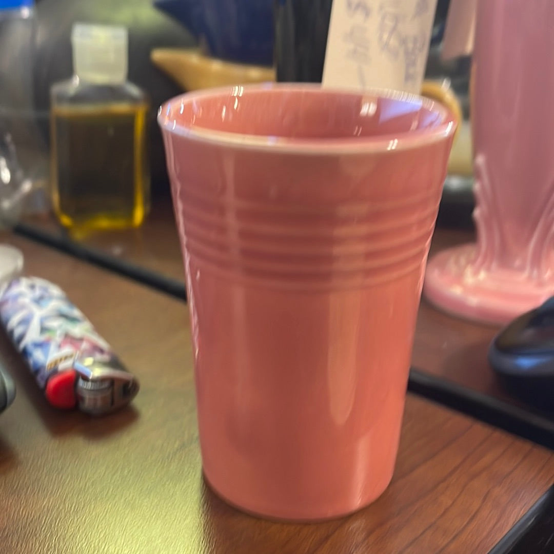 Fiesta Juice Tumbler Glass in Rose Vintage