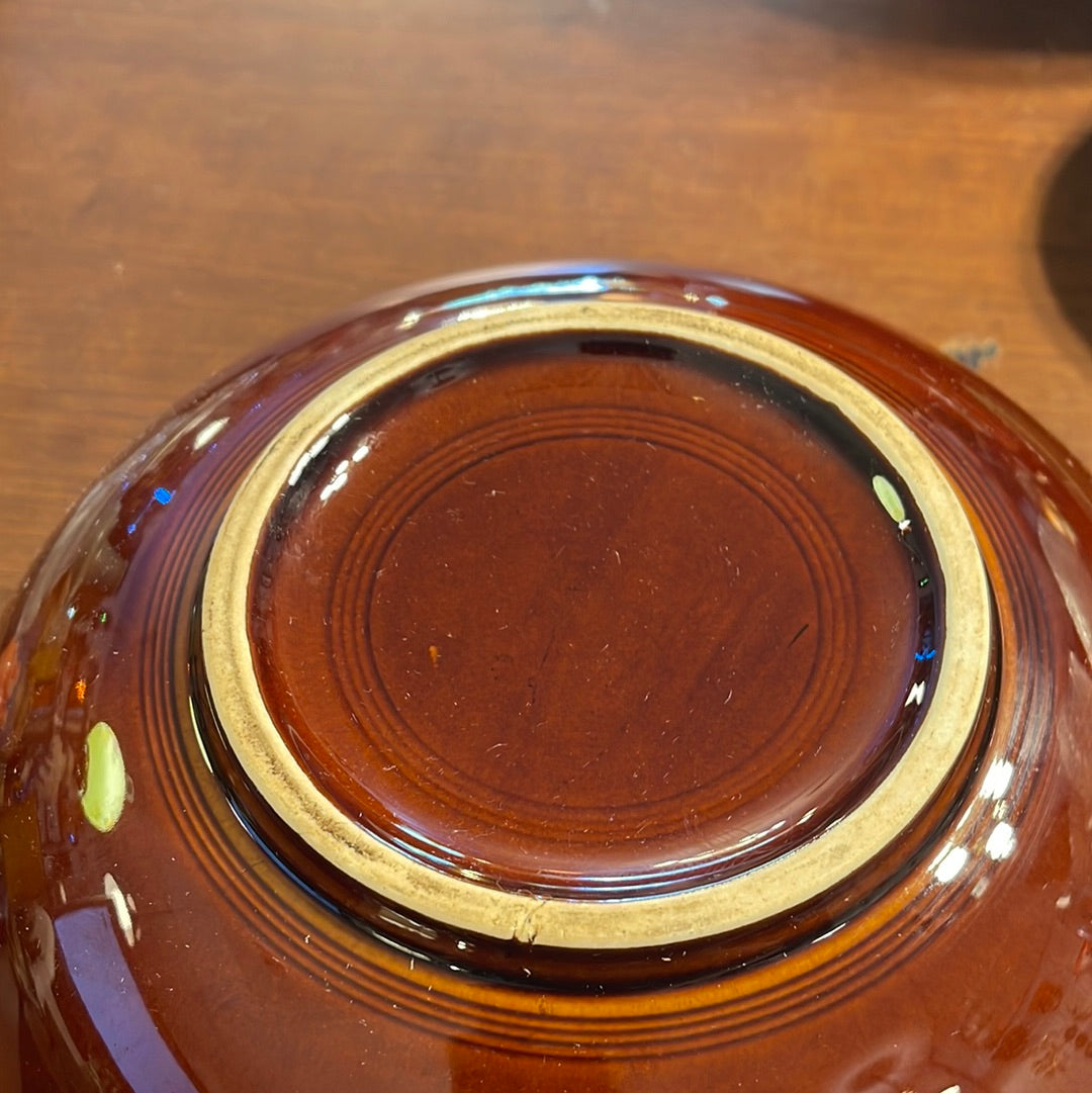 Fiesta Ironstone Amberstone 10 1/2' Salad Bowl Rare 1969-1973