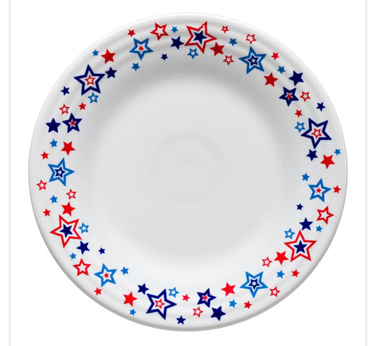 Fiesta 9” Luncheon Americana decal
