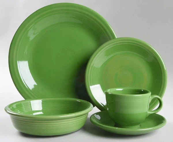 Fiesta Ware Place Setting in Shamrock