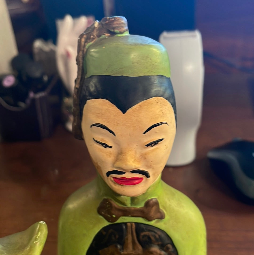 Asian Figurine Busts Mid Century Modern MCM