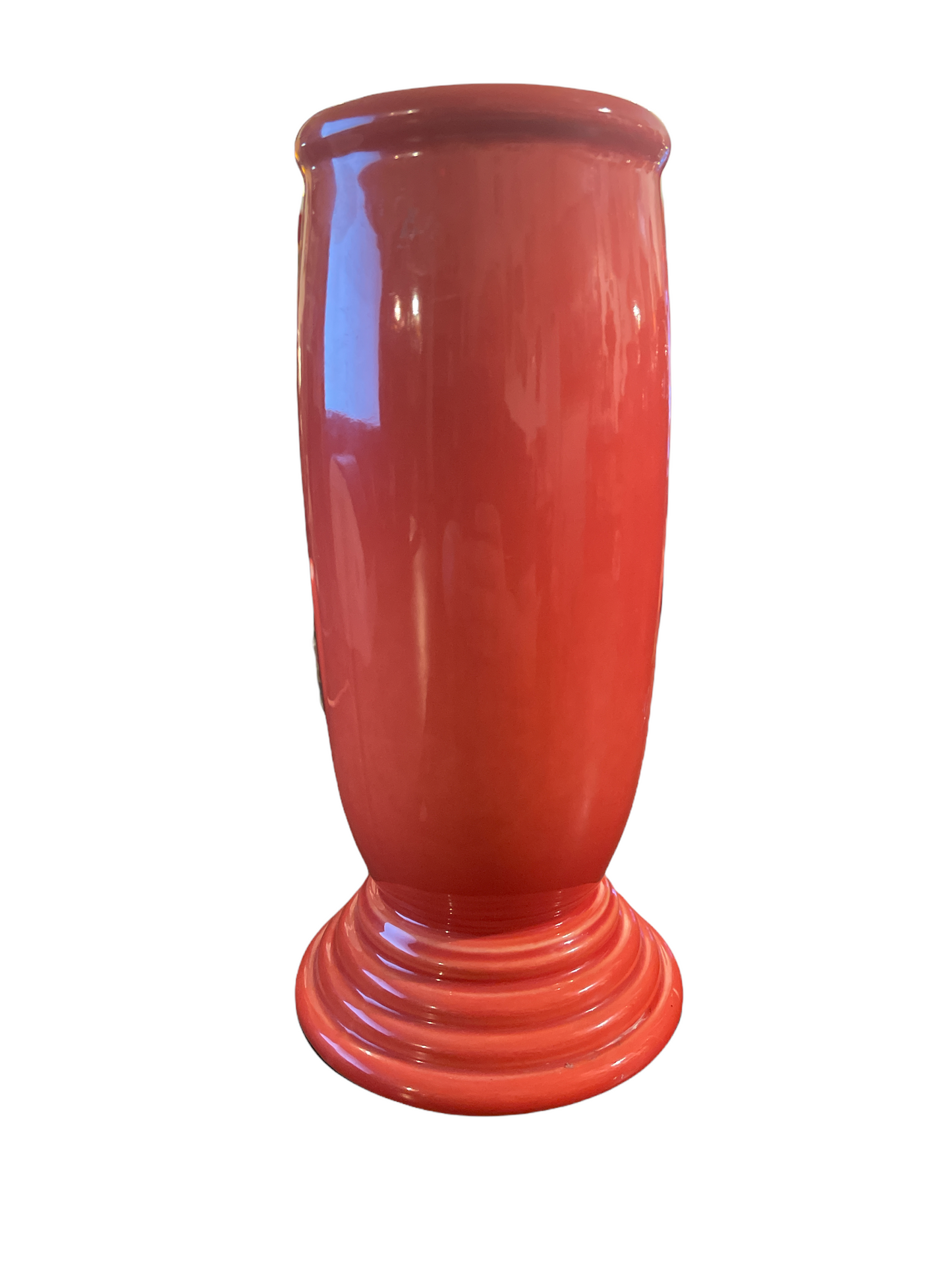 Fiesta Millennium III Vase in Persimmon