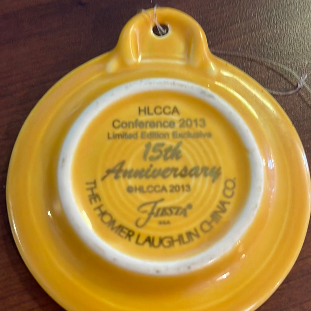 Fiesta Ornament Collectors Association 15th Anniversary 2013 xxxxxxxxxxxxxx