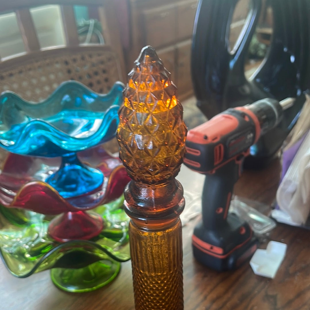 Glass Jeannie Bottle 