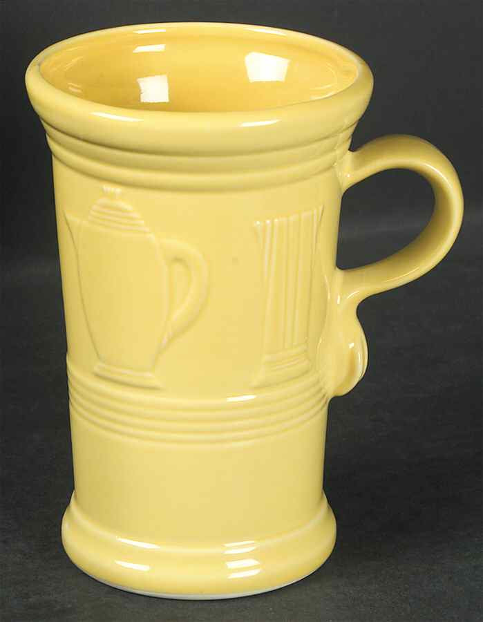 Fiesta Cappuccino Mug in Sunflower