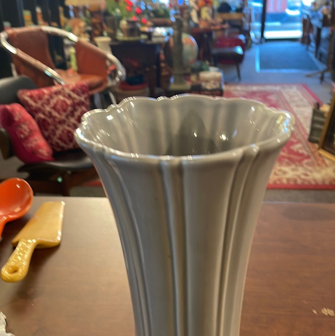 Fiesta Pearl Grey 9 1/2" Vase