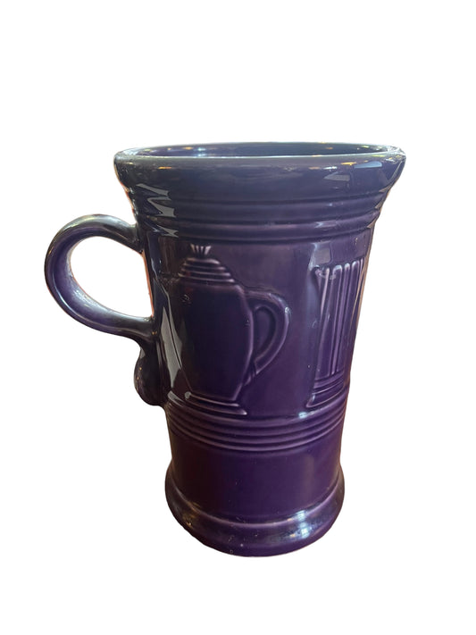 Fiesta Cappuccino Mug in Plum