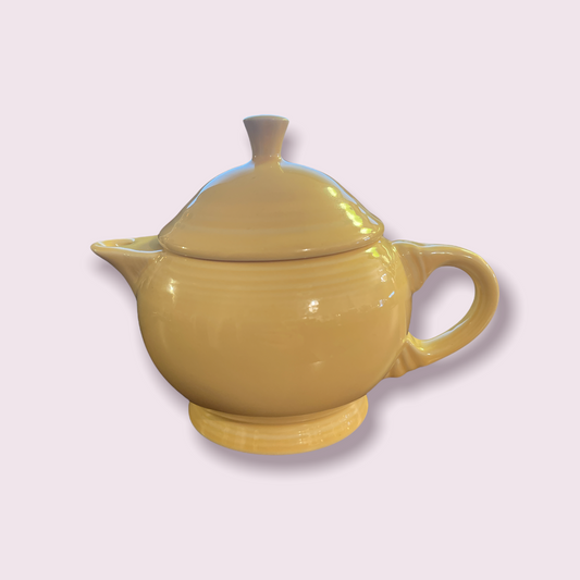 Fiesta 2 Cup Teapot in Pale Yellow