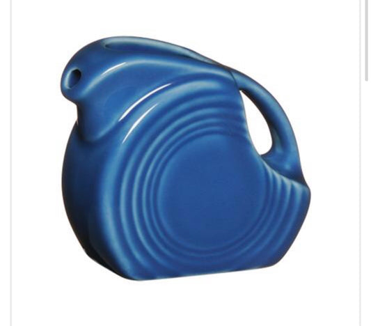 Fiesta Mini Disk Pitcher in Lapis