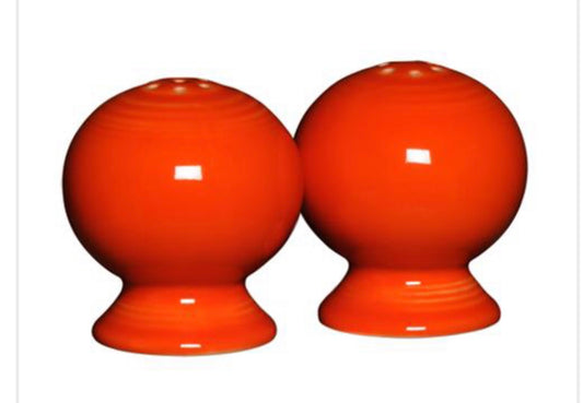 Fiesta Salt & Pepper Shakers in Poppy