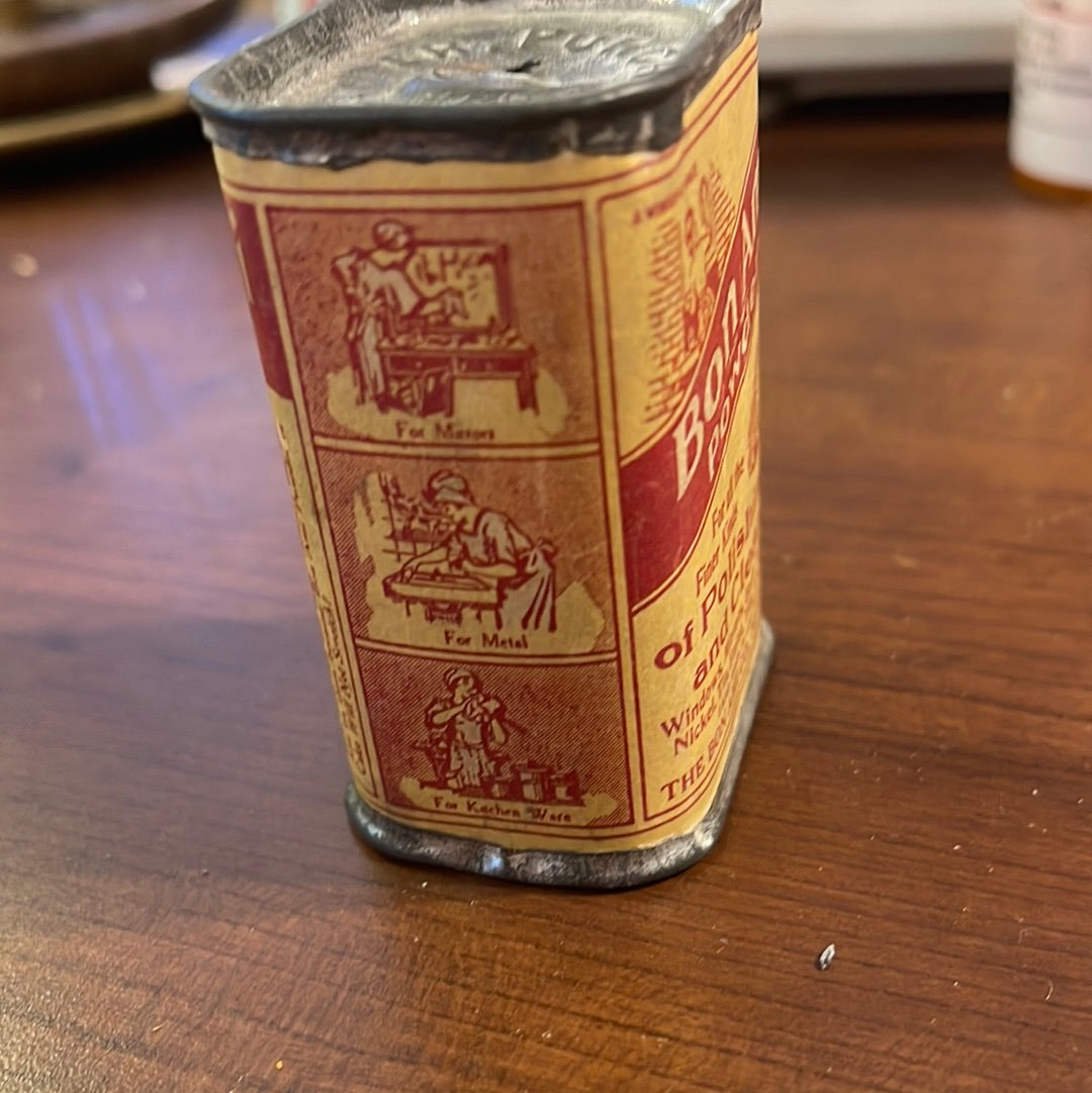 Vintage Small Bon Ami Powder Tin The Bon Ami Co. New York NY