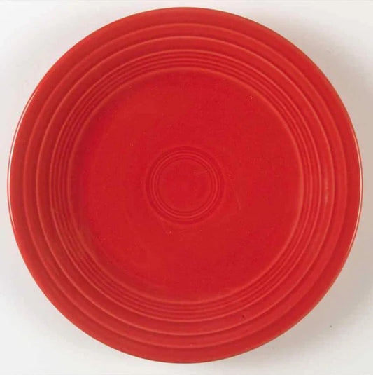 Fiesta 9” Luncheon Plate in Scarlet