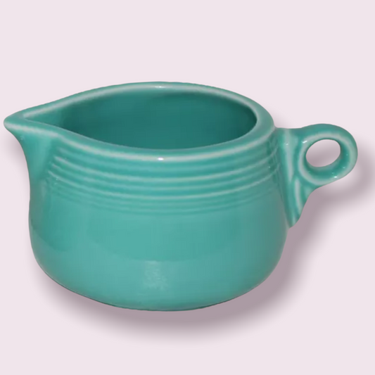 Fiesta Child’s Tea Set Creamer in Turquoise