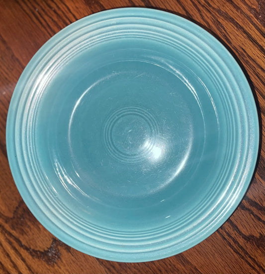 Fiesta Vintage Deep Plate in Turquoise