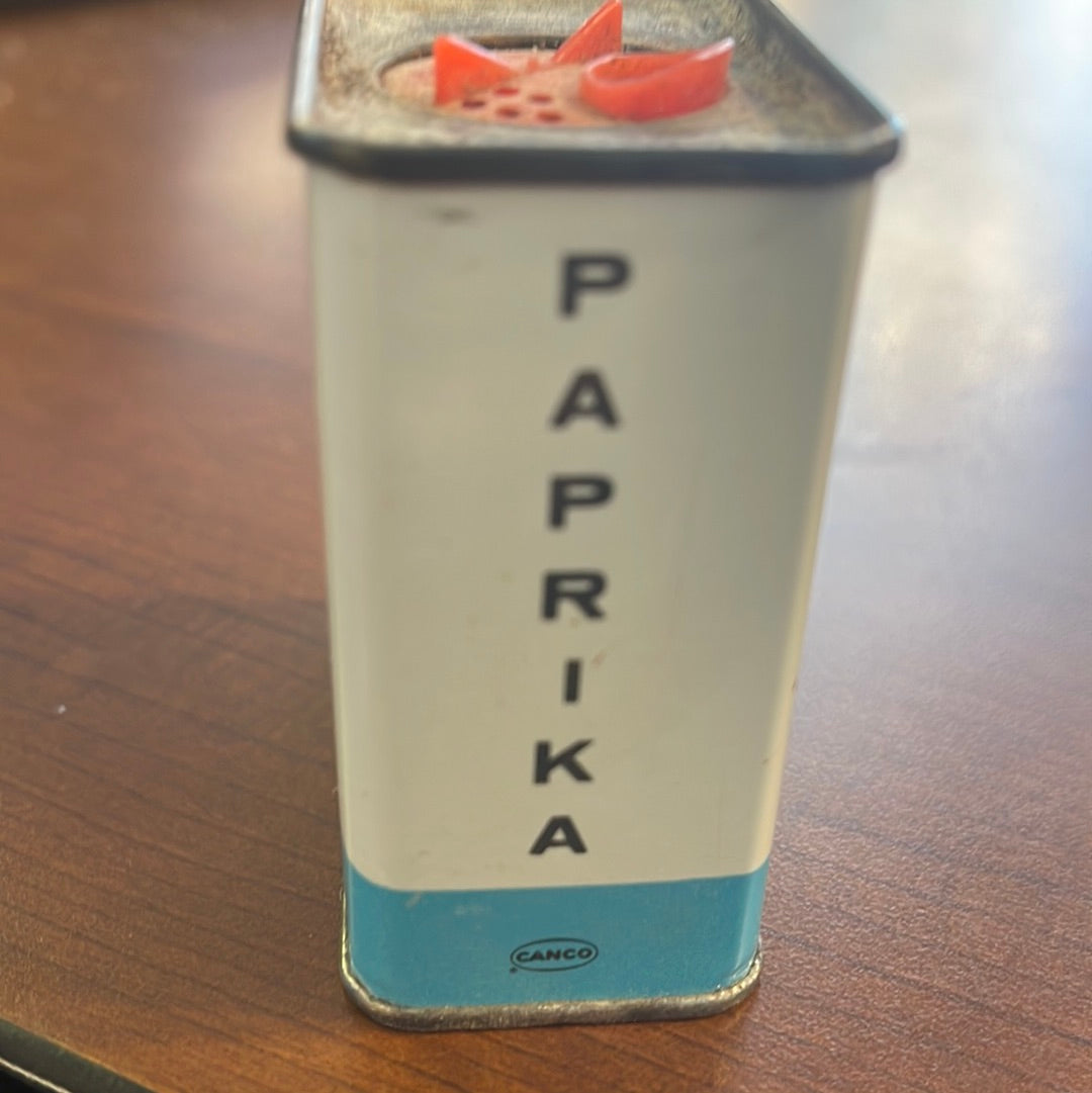 Vintage Viking Spice Tin for Paprika Muskegon Wholesale Co Michigan