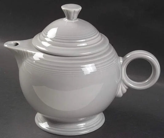 Fiesta Teapot in Pearl Grey