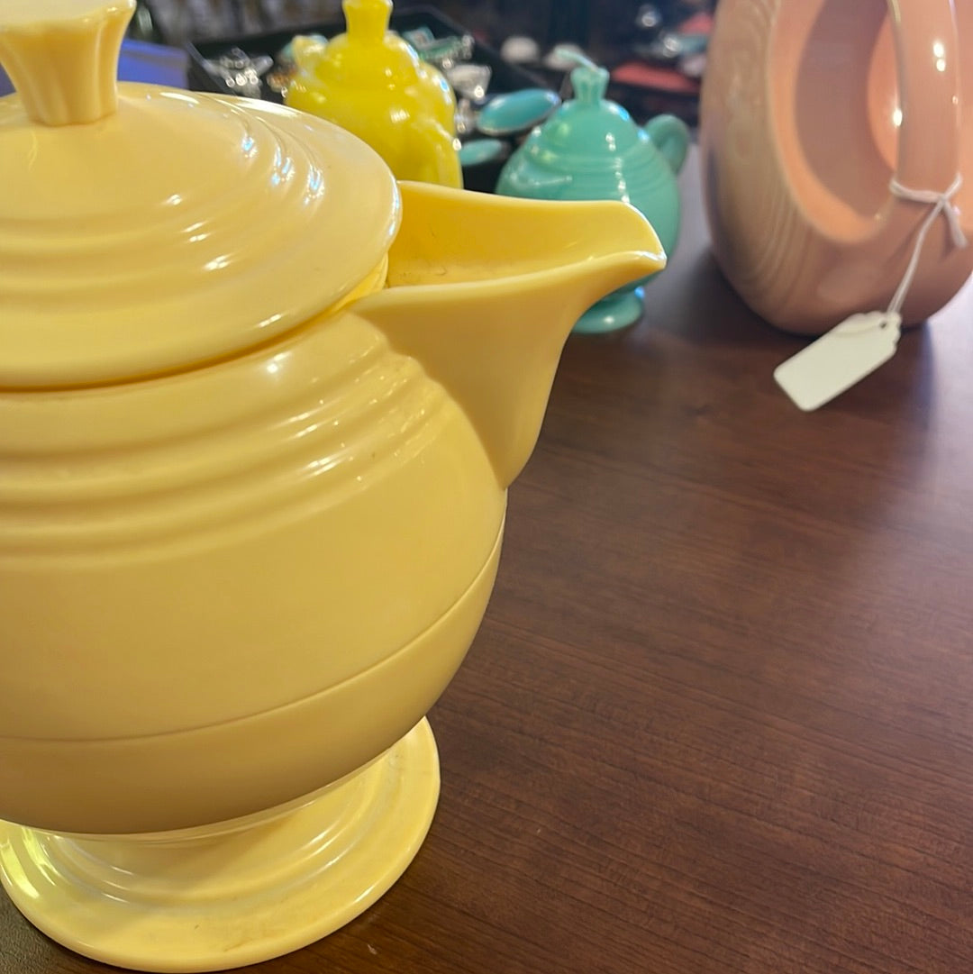 Vintage Fiesta newest Yellow Carafe