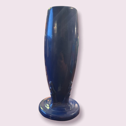 Fiesta Vintage Bud Vase in Cobalt