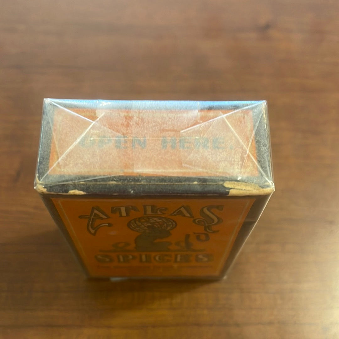 Vintage Atlas Spices Whole Cloves Woolson Spice Box Toledo Ohio