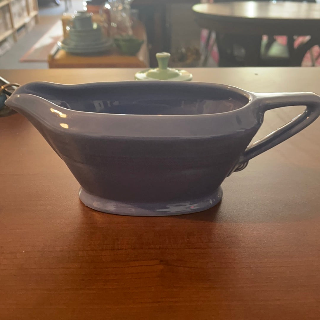 Vintage Harlequin Gravy Boat in Mauve