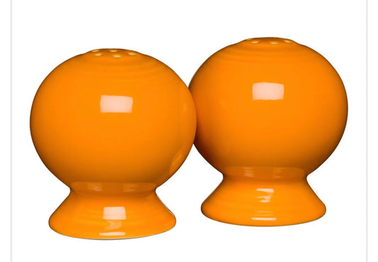 Fiesta Salt & Pepper Shakers in Butterscotch