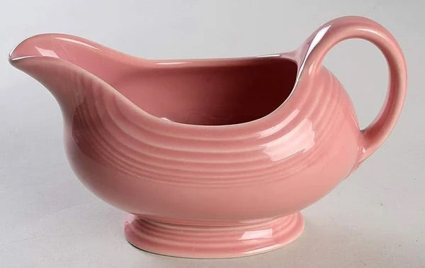 Fiesta Sauce Boat in Rose