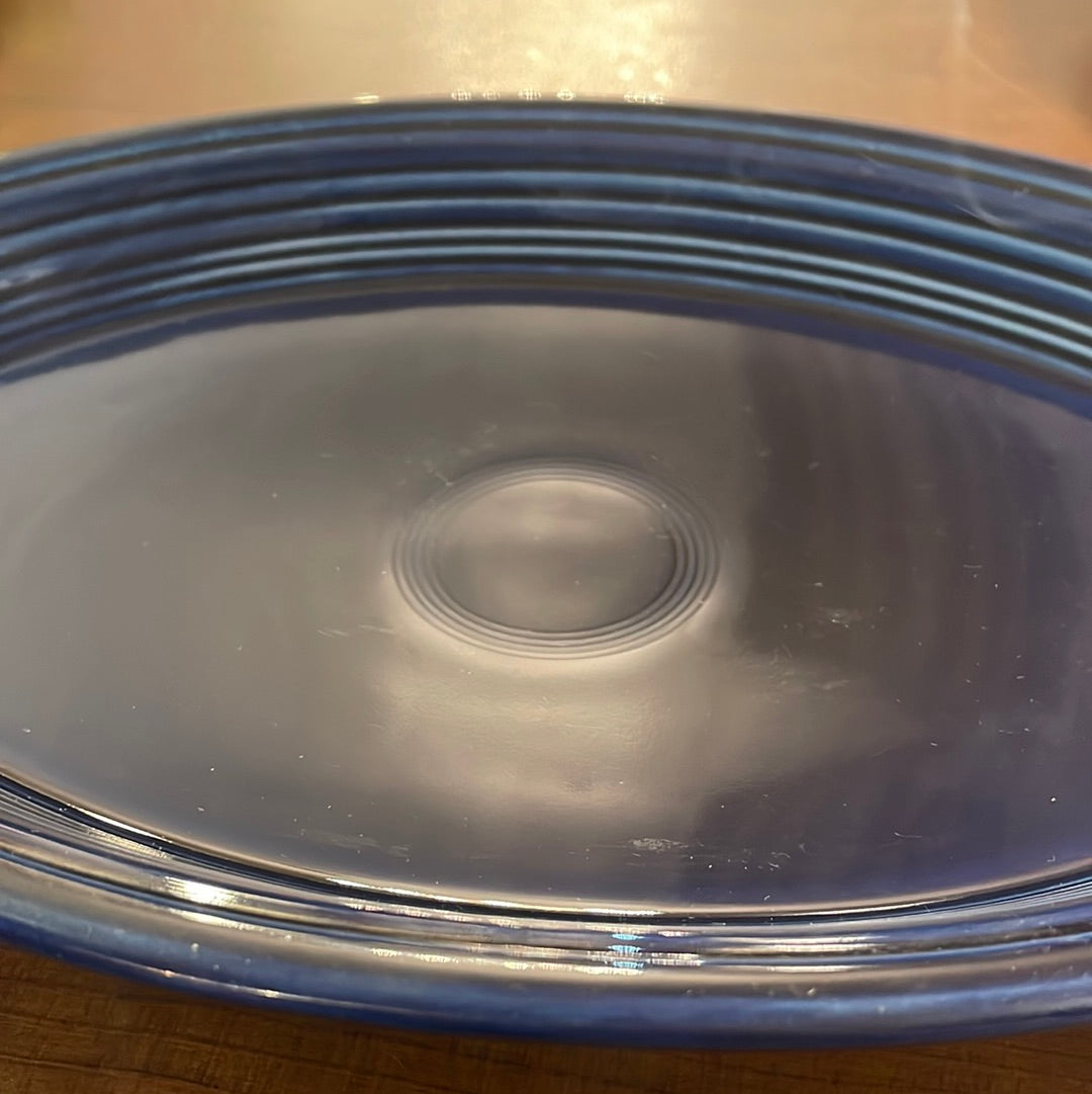 Fiesta Large Cobalt Platter 13 1/2"