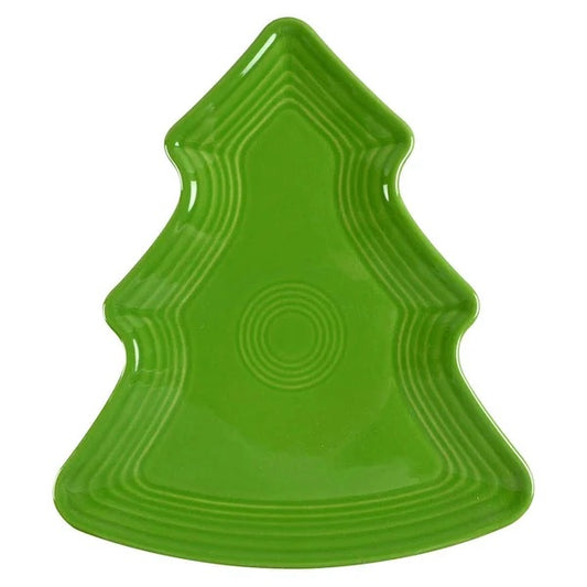 Fiesta Tree Shaped Plate in Shamrock