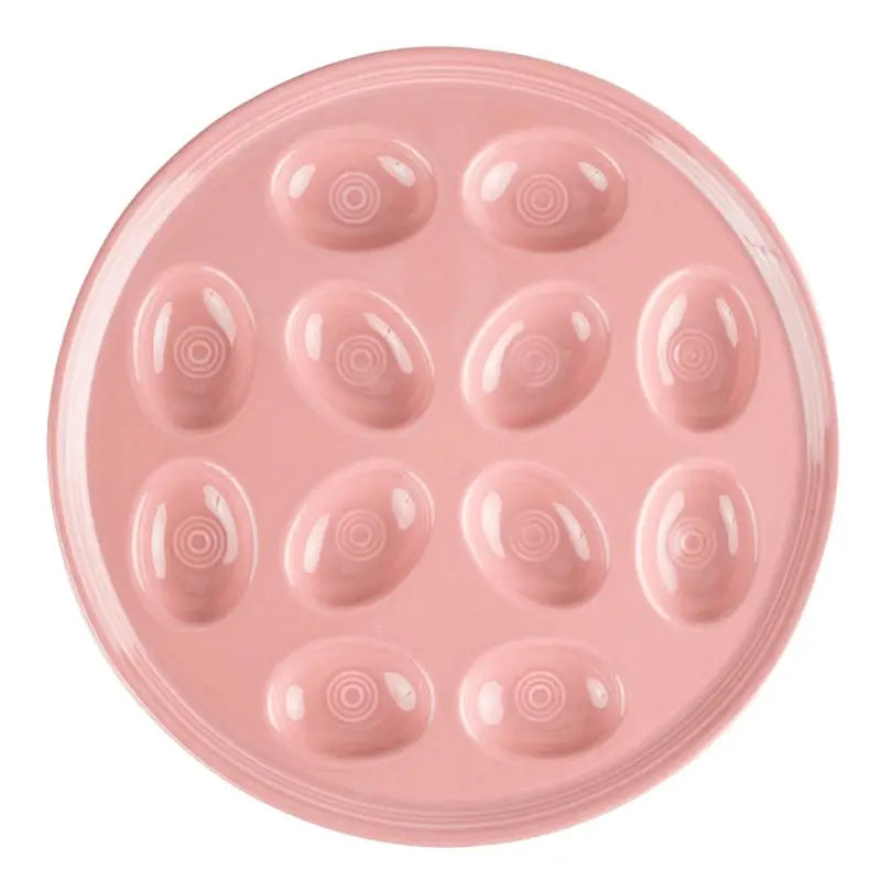 Fiesta Peony Egg Plate / Tray