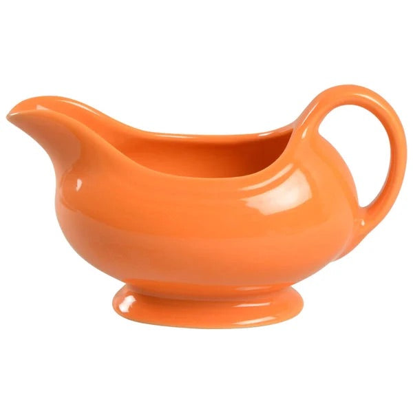 Fiesta Sauce / Gravy Boat in Tangerine