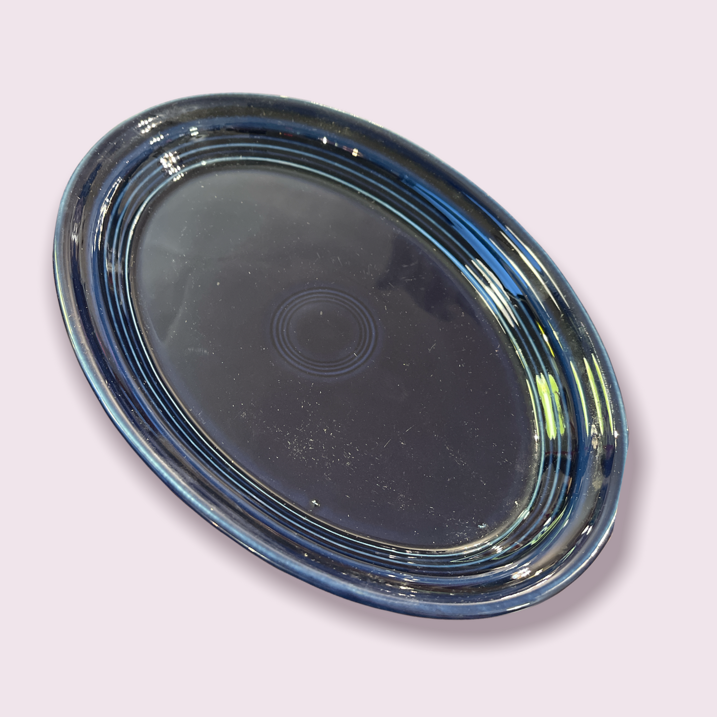 Fiesta Small Cobalt Platter 9 1/2"