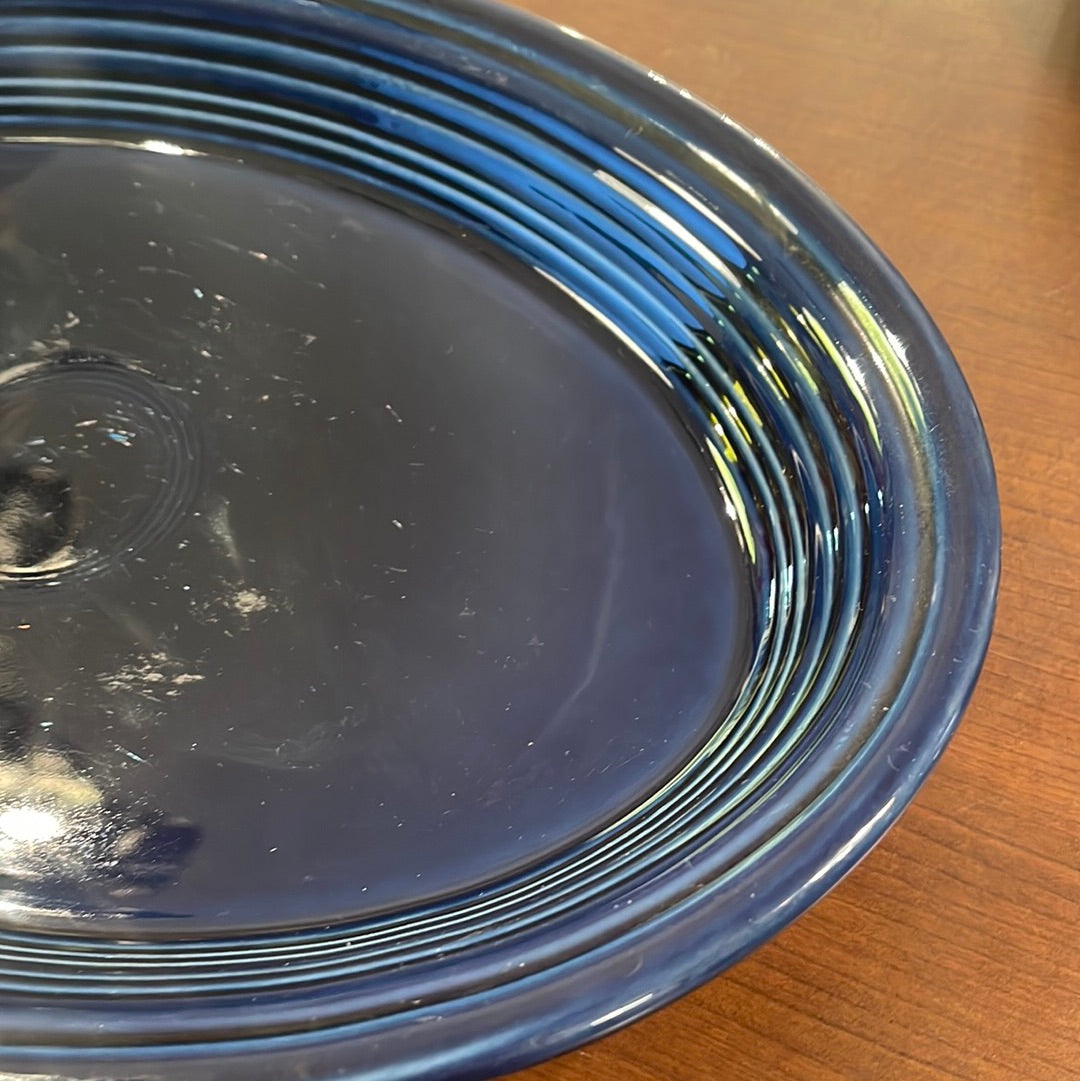 Fiesta Large Cobalt Platter 13 1/2"