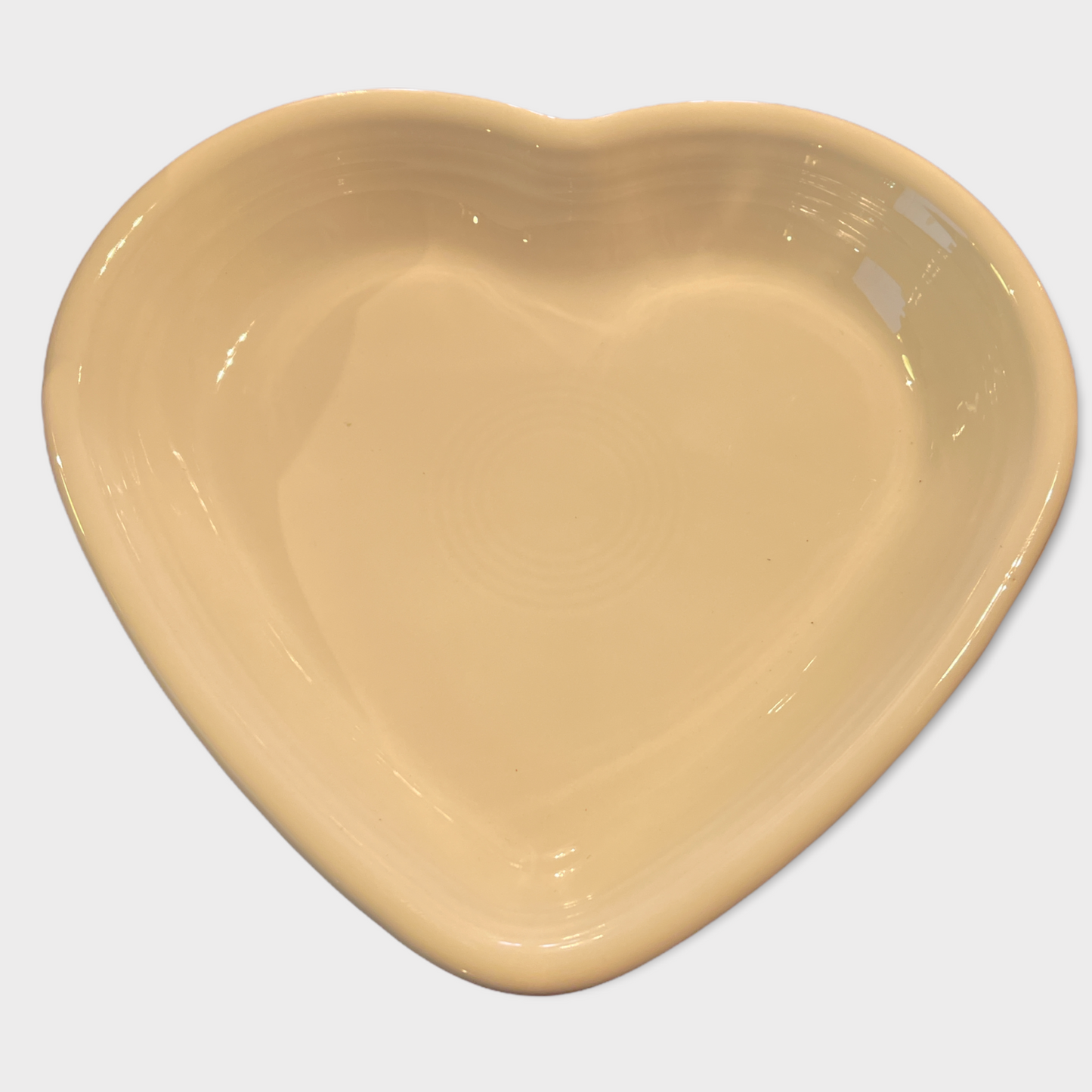 Fiesta Medium Heart Bowl in White