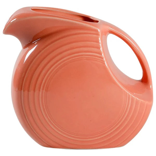 Fiesta Disk Pitcher in Persimmon