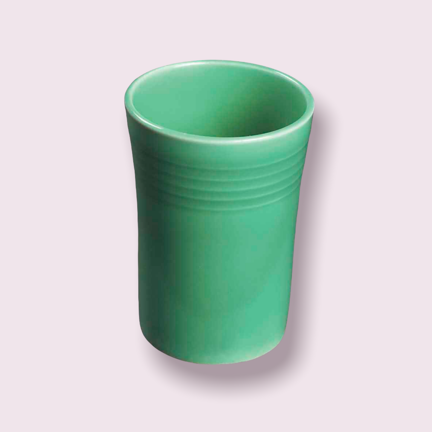 Fiesta Juice Tumbler Glass in Green Vintage