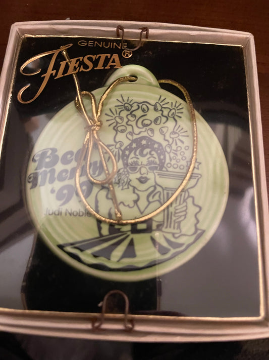 Fiesta Just Bea Miss Bea Ornament 1999  (Judy Noble Exclusive)